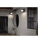 Kinkiety zewnętrzne - Azzardo DURANTE IP54 CCT BK Ścienna Czarny Matowy Zmienna Barwa Światła AZ6537 - product 3