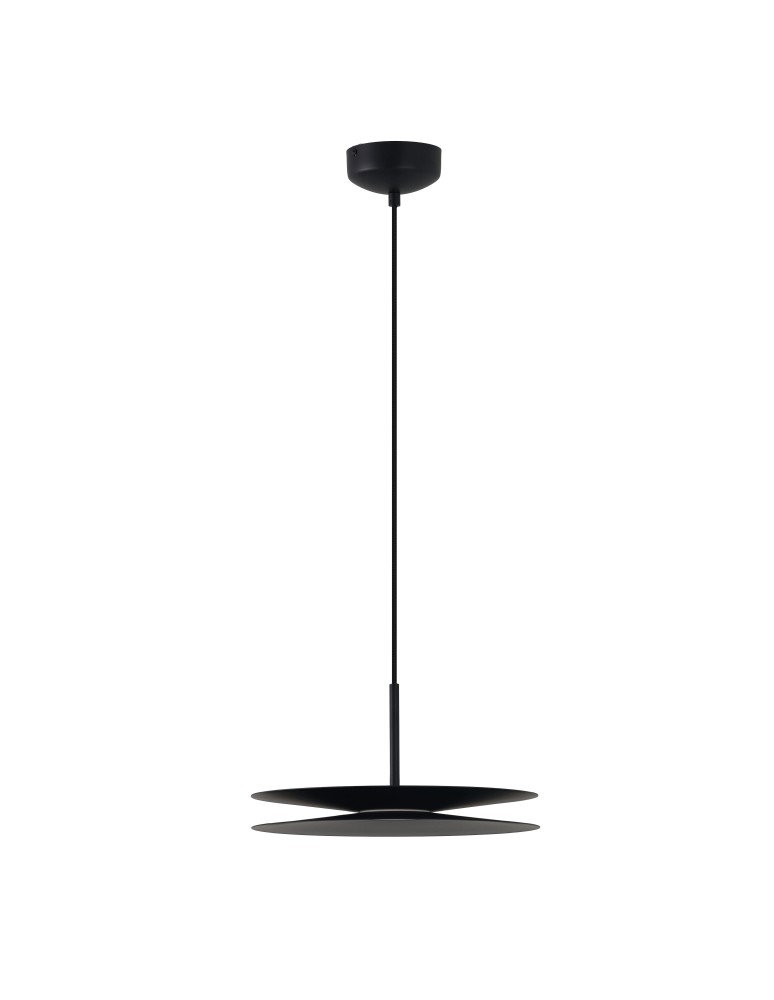 Azzardo DISC PENDANT 35 BK Wisząca Czarny Matowy AZ6578