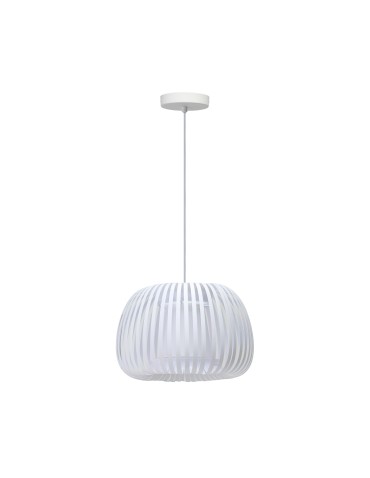 Azzardo AGORA PENDANT WHITE Wisząca Biały Tkanina AZ6641