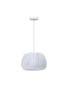 Azzardo AGORA PENDANT WHITE Wisząca Biały Tkanina AZ6641