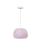 Lampy wiszące dziecięce - Azzardo AGORA PENDANT PINK Wisząca Różowy Tkanina AZ6645 - product 1