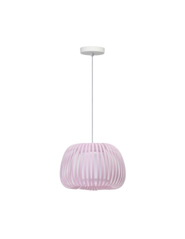 Azzardo AGORA PENDANT PINK Wisząca Różowy Tkanina AZ6645