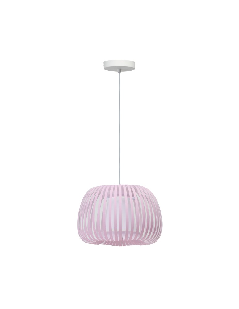 Azzardo AGORA PENDANT PINK Wisząca Różowy Tkanina AZ6645