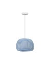 Azzardo AGORA PENDANT BLUE Wisząca Niebieski Tkanina AZ6642
