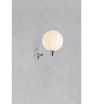 Kinkiety w stylu skandynawskim - Markslojd TROPEA Ścienna 1L Biały/Chrom IP44 109022 - product 2