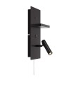 Markslojd CARICA Ścienna 1L LED USB-C z Włącznikiem Czarny 109018