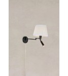 Kinkiety do czytania - Markslojd PIVOT Ścienna 2L Ecru/Czarny 109016 - product 2