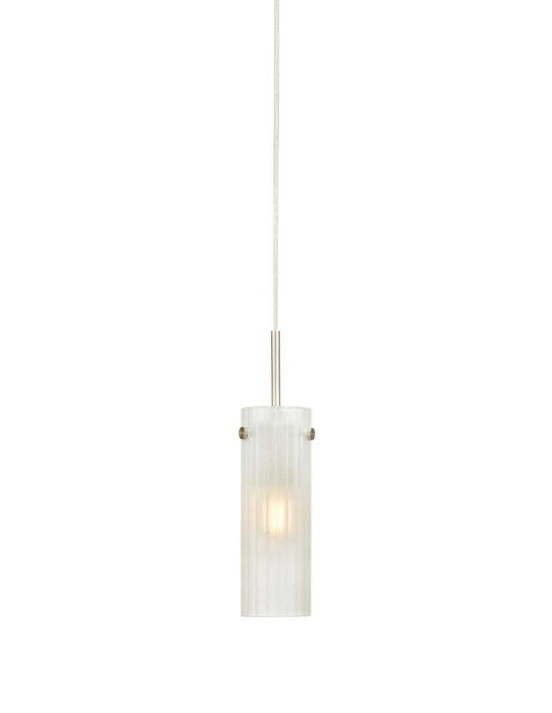 Markslojd TIBIA Wisząca 1L Frosted/Nikiel Satynowy 109014