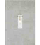 Lampy wiszące pojedyncze - Markslojd TIBIA Wisząca 1L Przezroczysty/Nikiel Satynowy 109013 - product 2