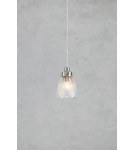 Lampy wiszące pojedyncze - Markslojd BELLIS Wisząca 1L Przezroczysty/Nikiel Satynowy 109009 - product 2