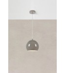 Lampy wiszące w stylu skandynawskim - Markslojd POP Wisząca 1L 20cm Szary 108989 - product 2