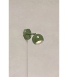 Kinkiety w stylu skandynawskim - Markslojd POP Ścienna 1L Zielony 108985 - product 2
