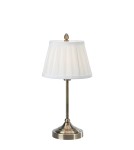 Lampy stołowe z abażurem - Markslojd OXFORD Stołowa 1L Ecru/Mosiądz antyczny 108973 - product 1