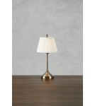 Lampy stołowe z abażurem - Markslojd OXFORD Stołowa 1L Ecru/Mosiądz antyczny 108973 - product 2
