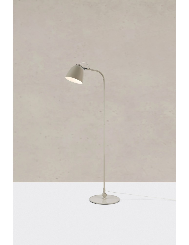 Lampy podłogowe łamane - Markslojd TILT Podłogowa 1L Szarobrązowy 108966 - product kolory-swiatla.pl 2