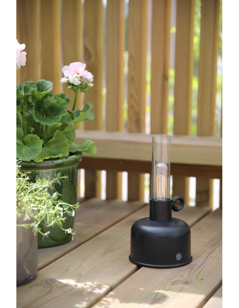 Lampy stołowe przenośne - Markslojd ASTRID Stołowa Bezprzewodowa Czarny B/O 108919 - product kolory-swiatla.pl 2