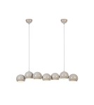 Lampy wiszące nad wyspę - Markslojd CUPOLO Wisząca 7L Szarobrązowy 108914 - product 1