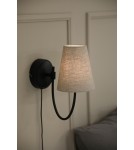 Kinkiety z abażurem - Markslojd AMAR Ścienna Beżowy/Czarny 108907 - product 2