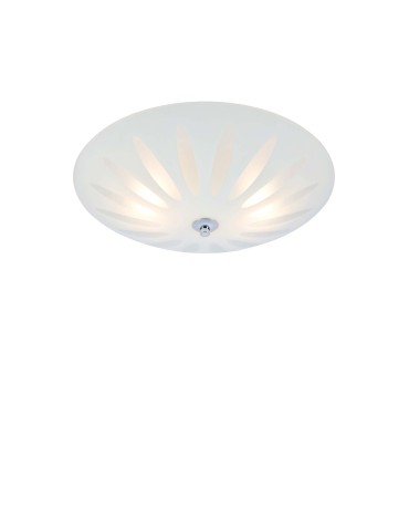Markslojd PETAL Plafon 2L Biały/Chrom 108899