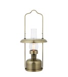 Lampy stołowe przenośne - Markslojd FANOS Stołowa Bezprzewodowa Mosiądz Antyczny B/O 108894 - product 1