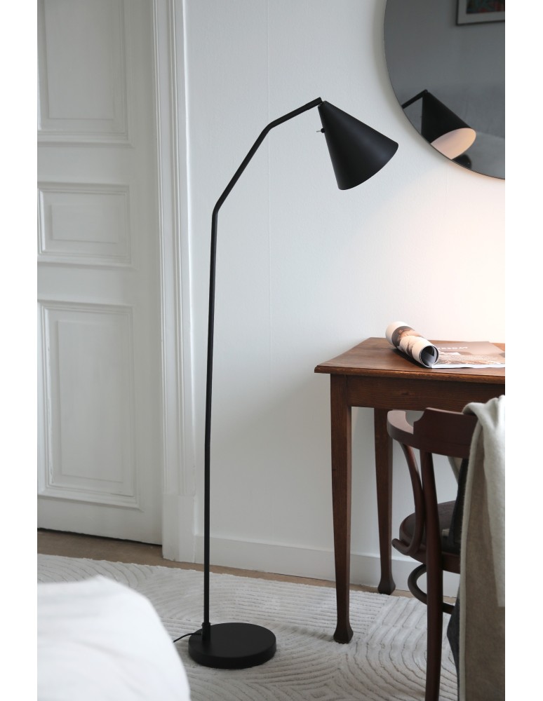 Lampy podłogowe łamane - Markslojd FUNIL Podłogowa 3-stopniowe Ściemnianie LED Czarny 108889 - product kolory-swiatla.pl 2