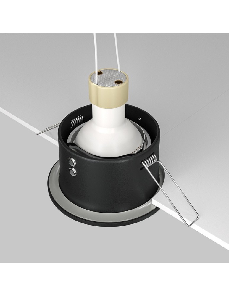 Maytoni Zoom 1xGU10 50W podtynkowa DL032-2-01B czarny Maytoni Zoom 1xGU10 50W podtynkowa DL032-2-01B czarny