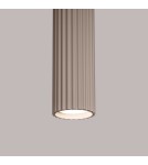 Sollux Lampa wisząca KARBON 1 taupe SL.1759 Sollux Lampa wisząca KARBON 1 taupe SL.1759