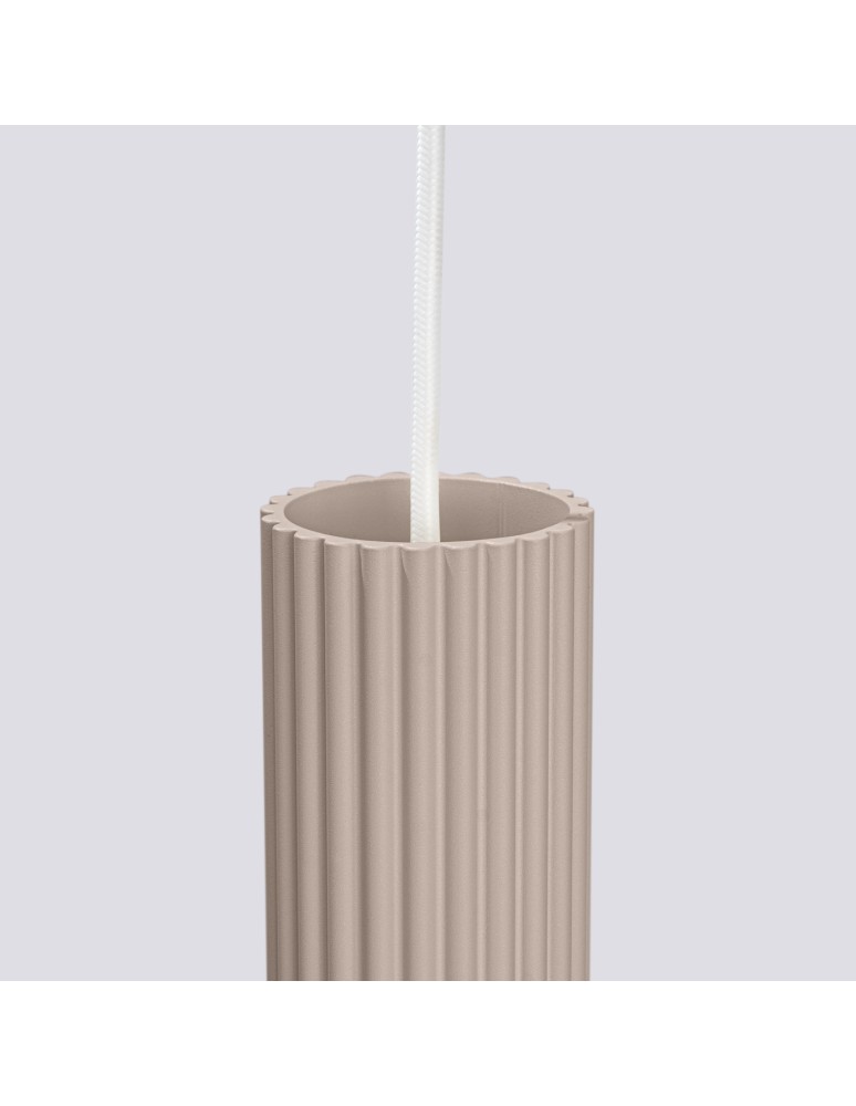 Sollux Lampa wisząca KARBON 1 taupe SL.1759 Sollux Lampa wisząca KARBON 1 taupe SL.1759