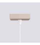Sollux Lampa wisząca KARBON 1 taupe SL.1759 Sollux Lampa wisząca KARBON 1 taupe SL.1759