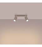 Sollux Plafon KARBON 2 taupe SL.1763 Sollux Plafon KARBON 2 taupe SL.1763