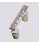 Sollux Plafon KARBON 2 taupe SL.1763 Sollux Plafon KARBON 2 taupe SL.1763