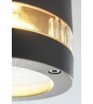 Lampy zewnętrzne sufitowe - Lutec FOCUS Sufitowa 1xGU10 Antracyt 6304201118 - produkt 6