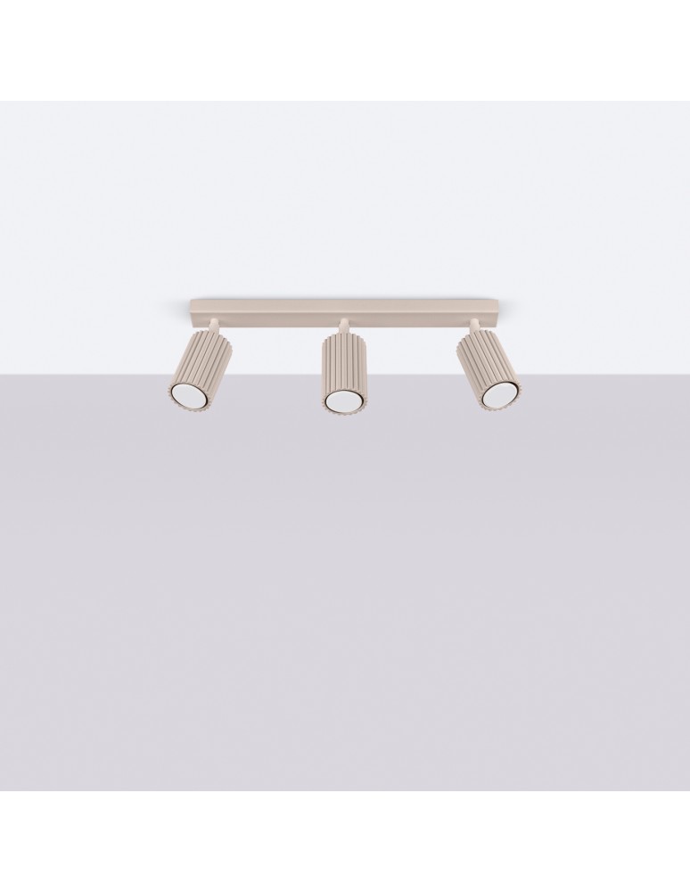 Sollux Plafon KARBON 3L taupe SL.1764 Sollux Plafon KARBON 3L taupe SL.1764