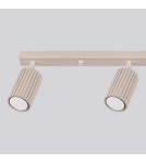 Lampy sufitowe - Sollux Plafon KARBON 4L taupe SL.1765 - product 4