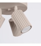 Lampy sufitowe - Sollux Plafon KARBON 3P taupe SL.1768 - product 5