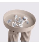 Lampy sufitowe - Sollux Plafon KARBON 3P taupe SL.1768 - product 7