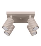 Sollux Plafon KARBON 4 taupe SL.1769 Sollux Plafon KARBON 4 taupe SL.1769