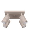 Sollux Plafon KARBON 4 taupe SL.1769