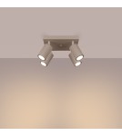 Sollux Plafon KARBON 4 taupe SL.1769 Sollux Plafon KARBON 4 taupe SL.1769