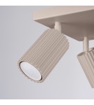 Sollux Plafon KARBON 4 taupe SL.1769 Sollux Plafon KARBON 4 taupe SL.1769