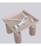 Sollux Plafon KARBON 4 taupe SL.1769 Sollux Plafon KARBON 4 taupe SL.1769