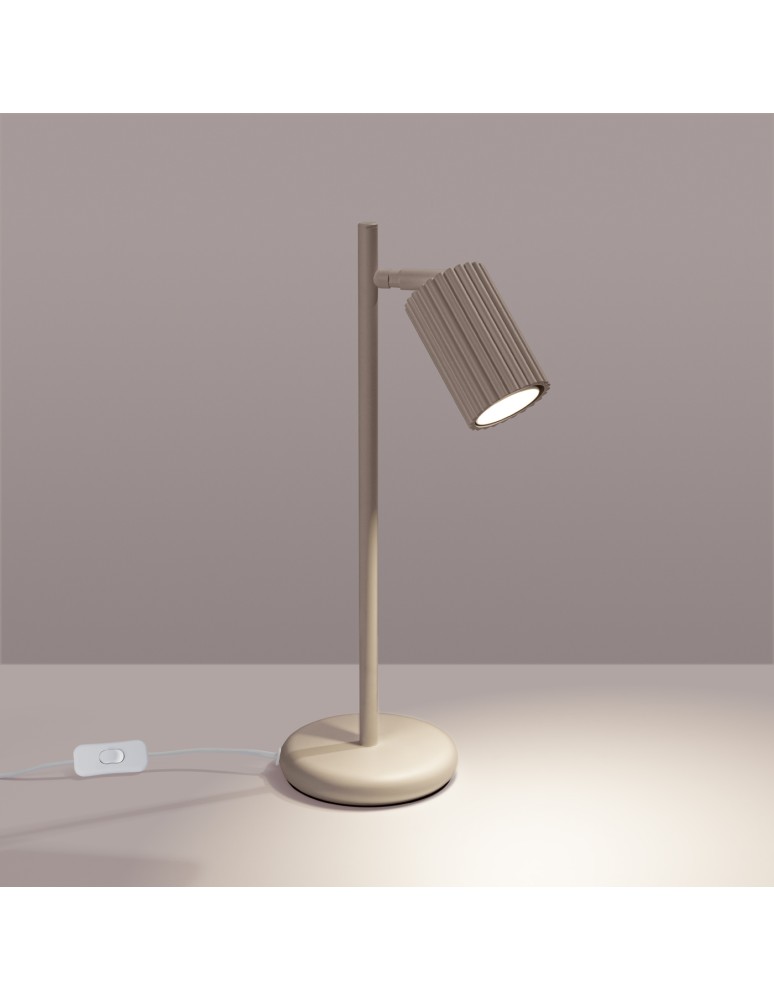 Sollux Lampa biurkowa KARBON taupe SL.1770 Sollux Lampa biurkowa KARBON taupe SL.1770