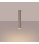 Lampy sufitowe - Sollux Plafon KARBON 40 taupe SL.1772 - product 3