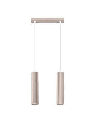 Sollux Lampa wisząca KARBON 2 taupe SL.1773