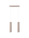 Sollux Lampa wisząca KARBON 2 taupe SL.1773 Sollux Lampa wisząca KARBON 2 taupe SL.1773