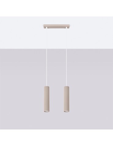 Sollux Lampa wisząca KARBON 2 taupe SL.1773 - product 2