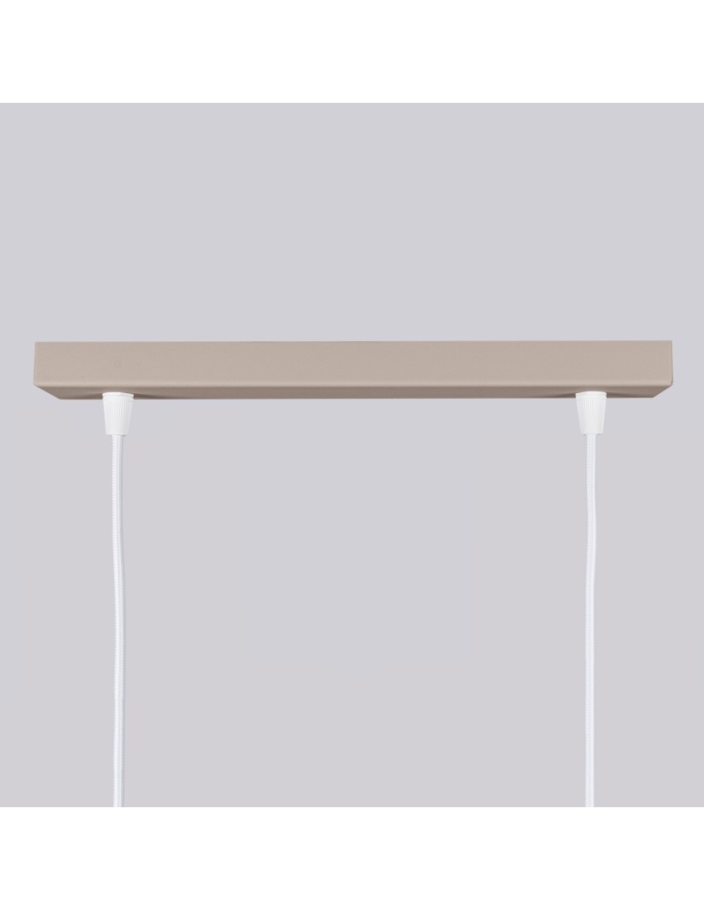 Sollux Lampa wisząca KARBON 2 taupe SL.1773 Sollux Lampa wisząca KARBON 2 taupe SL.1773