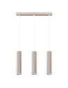 Sollux Lampa wisząca KARBON 3L taupe SL.1774