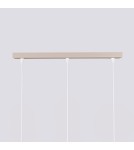 Lampy wiszące - Sollux Lampa wisząca KARBON 3L taupe SL.1774 - product 8