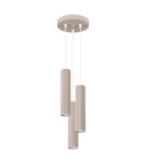 Sollux Lampa wisząca KARBON 3P taupe SL.1775 Sollux Lampa wisząca KARBON 3P taupe SL.1775